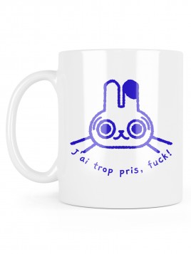 Mug céramique à message -...