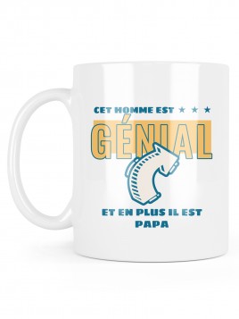 Mug céramique à message -...