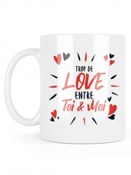 Mug céramique à message -...