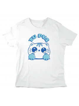 T-Shirt imprimé à message -...