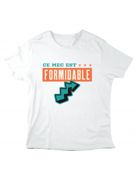 T-Shirt imprimé à message -...