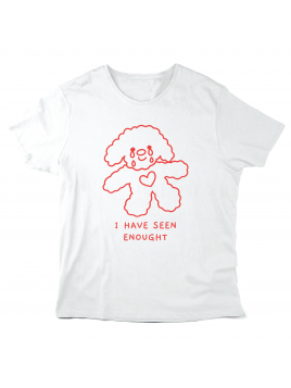 T-Shirt imprimé à message -...