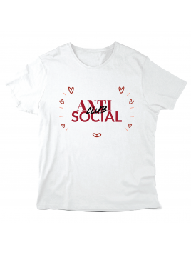 T-Shirt imprimé à message -...