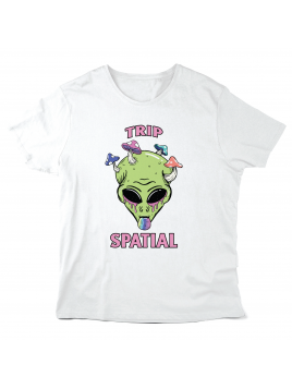 T-Shirt imprimé à message -...