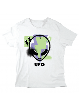 T-Shirt imprimé à message -...