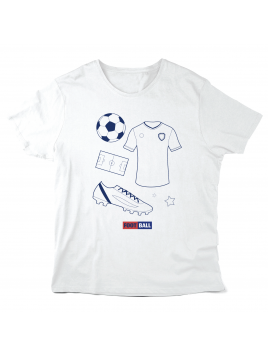 T-Shirt imprimé à message -...