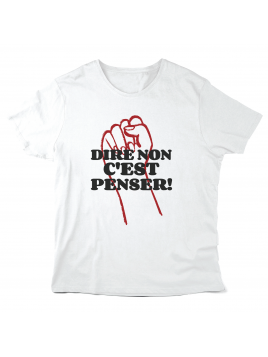 T-Shirt imprimé à message -...