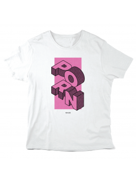 T-Shirt imprimé à message -...