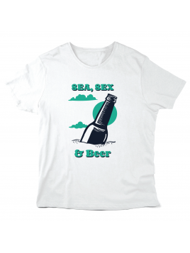 T-Shirt imprimé à message -...