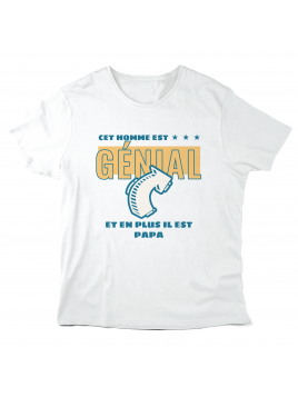 T-Shirt imprimé à message -...