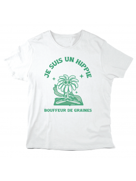 T-Shirt imprimé à message -...