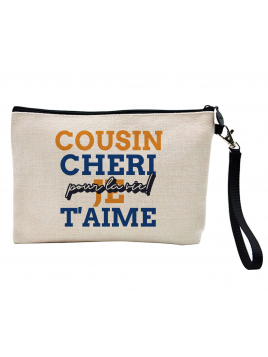 Pochette Trousse - Lin -...