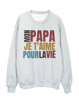 Sweat shirt imprimé à...