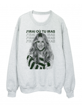 Sweat shirt imprimé à...