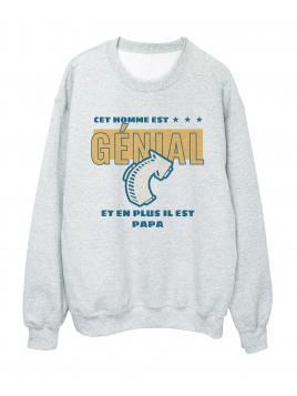 Sweat shirt imprimé à...