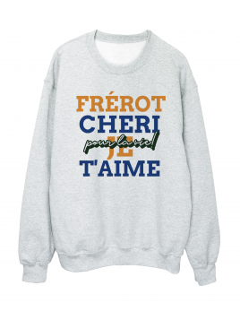 Sweat shirt imprimé à...