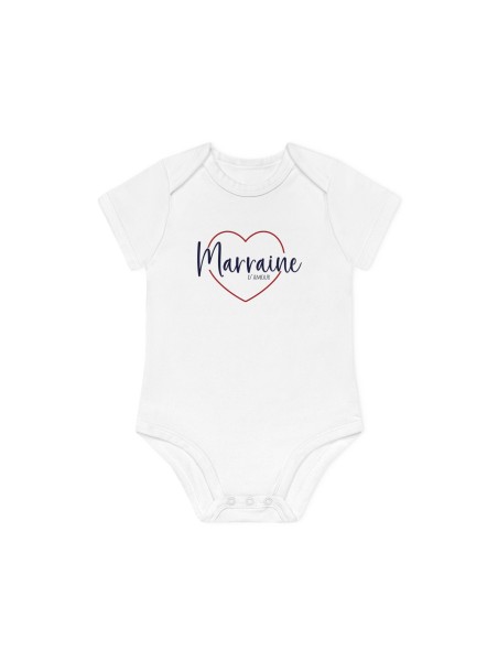 Body Bébé Drôle - Imprimé Humour et Citations - Cadeau Original naissance - Marraine d'amour