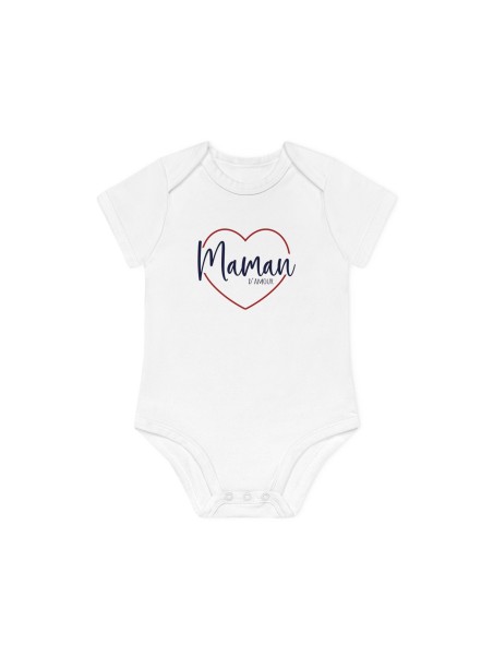 Body Bébé Drôle - Imprimé Humour et Citations - Cadeau Original naissance fête des mères - Maman d'amour